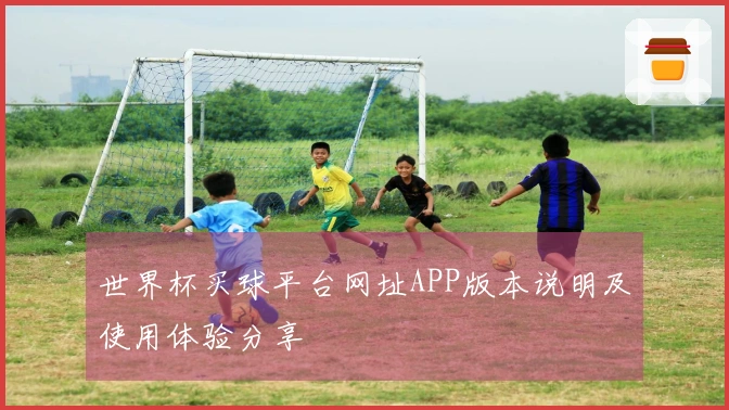 世界杯买球平台网址APP版本说明及使用体验分享