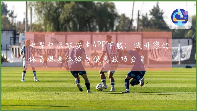 世界杯买球安卓APP下载：提升您的体育观看体验与使用技巧分享